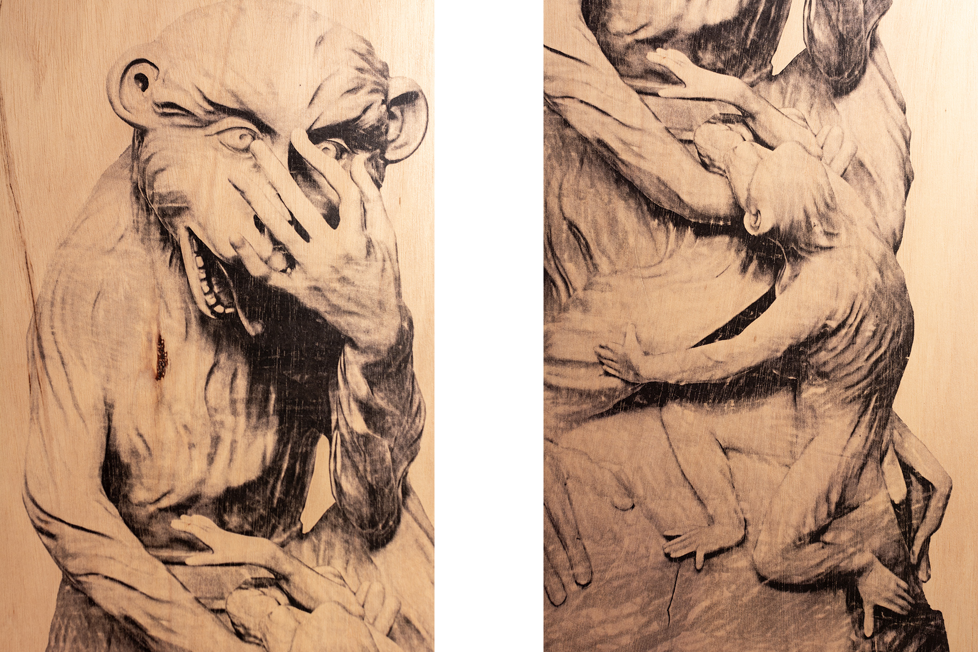 Porcelain Study I, detalle, 2024.